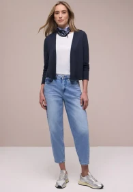 Street One Langarm Strickjacke shadowed navy (Damen)