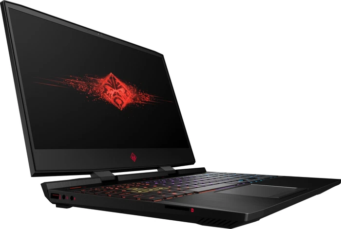 HP OMEN by HP Laptop 15-dc0005ng, Shadow Black, Core i7-8750H, 16GB RAM, 256GB SSD, 1TB HDD, GeForce GTX 1060, DE