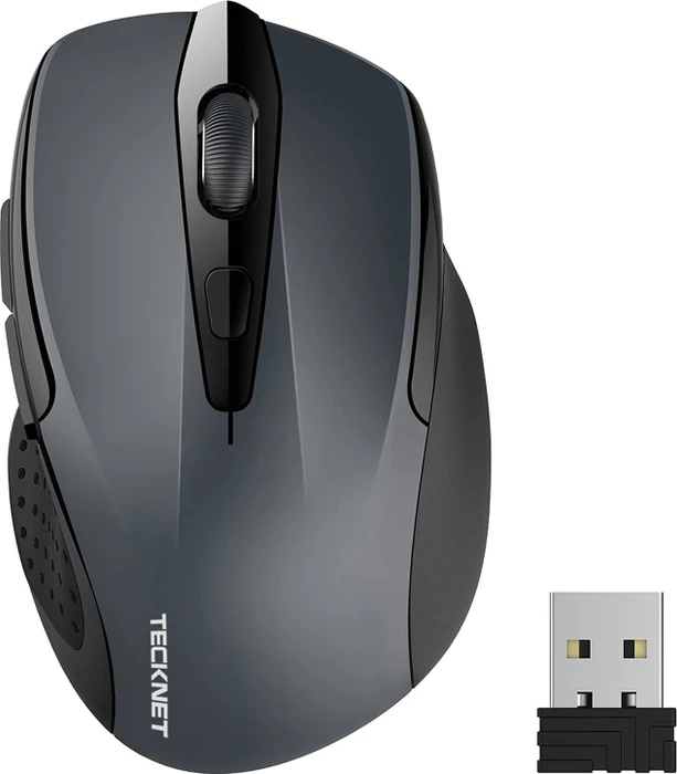 TeckNet Pro 2.4G Wireless, grau, USB