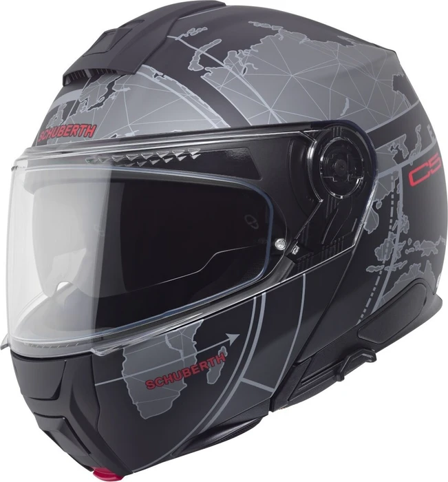 Schuberth C5 Globe matt schwarz/grau