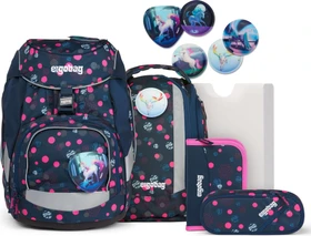 Ergobag Pack PhantBärsiewelt Reflex Glow Schulrucksack-Set, 6-tlg.