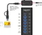 DeLOCK 7 Port USB Hub mit Schalter und Beleuchtung, USB-C 3.1 [Buchse] Vorschaubild