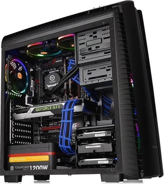 Thermaltake Versa N27 schwarz, Acrylfenster