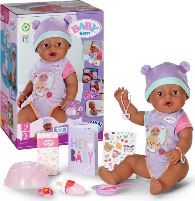 Zapf creation BABY born Puppe - Eva 43cm