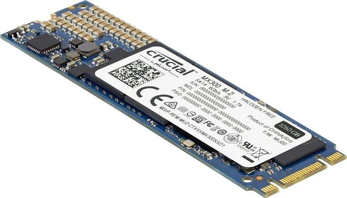 Crucial MX300 1TB, M.2 2280 / B-M-Key / SATA 6Gb/s