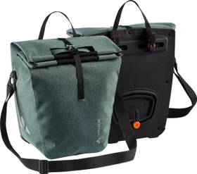 Vaude ReCycle Back Doppeltasche Gepäcktasche dusty forest