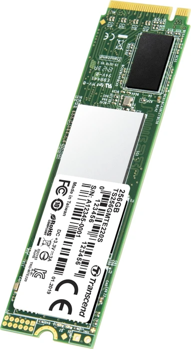 Transcend MTE220S SSD 512GB, M.2 2280 / M-Key / PCIe 3.0 x4