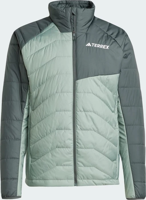adidas Terrex Multi Synthetic Isolation Jacke silver green/legend ivy (Herren)