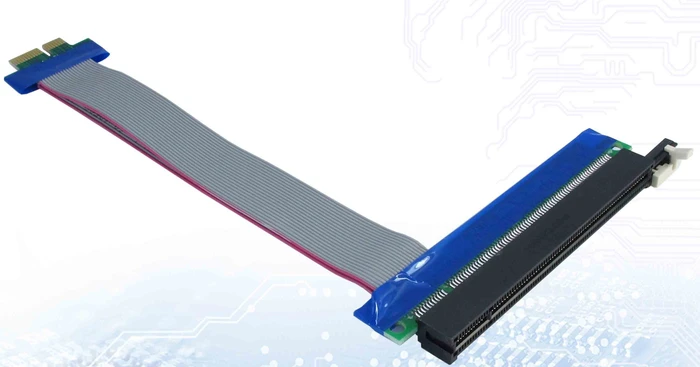 Inter-Tech Extender SLPS121, flexible, gerade, PCIe
