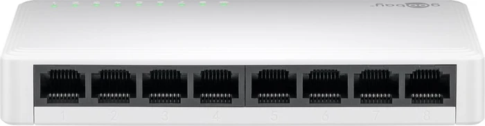 Wentronic goobay Desktop Gigabit Switch, 8x RJ-45