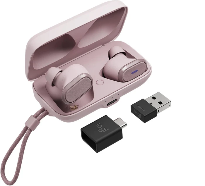 Logitech Zone True Wireless rosa
