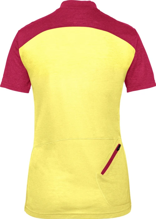 Vaude Tremalzo IV Trikot kurzarm mimosa (Damen)