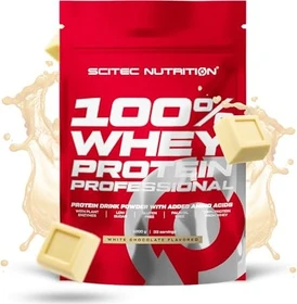 Scitec Nutrition 100% Whey Protein Professional Weiße Schokolade 1kg
