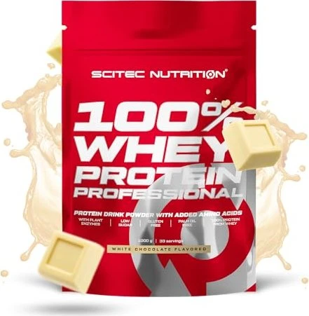 Scitec Nutrition 100% Whey Protein Professional Weiße Schokolade 1kg