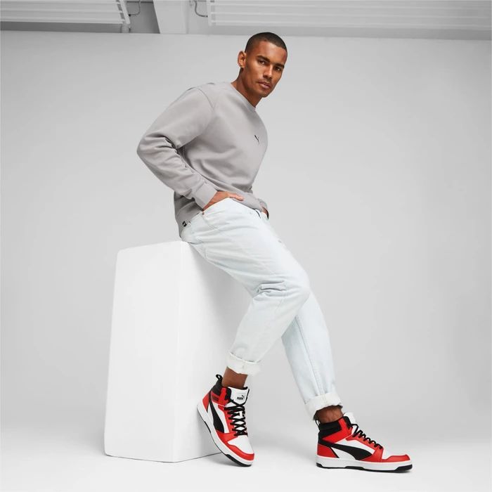 Puma Rebound Sneaker puma white/puma black/for all time red