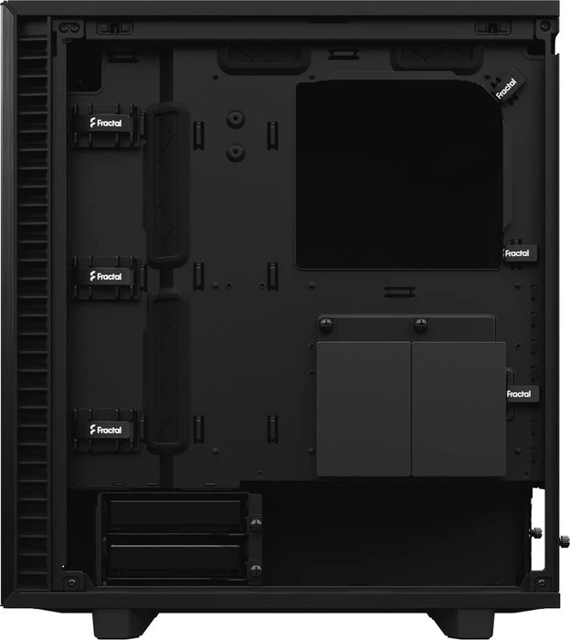 Fractal Design Define 7 Compact Black Solid, schallgedämmt