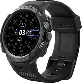 Spigen Rugged Armor Pro für Google Pixel Watch 3 (41mm) schwarz
