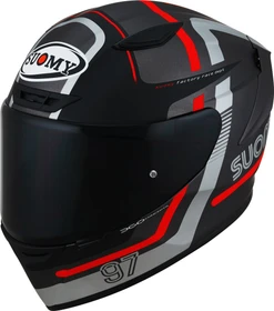 Suomy Track-1 Ninety Seven matt schwarz/grau/rot