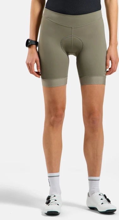 Odlo Zeroweight Fahrradhose kurz vetiver (Damen)
