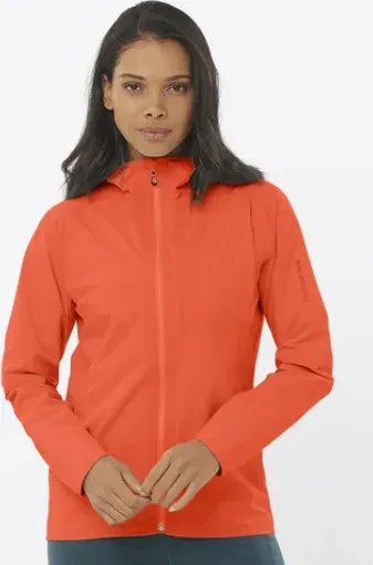 Salomon Bonatti Trail Funktionsjacke cherry tomato (Damen)