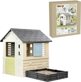 Smoby Spielhaus Life Square mit Sandkasten