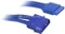BitFenix Alchemy SATA-Stromadapter 4-Pin [IDE] auf 15-Pin [SATA] 45cm, sleeved blau/blau Vorschaubild