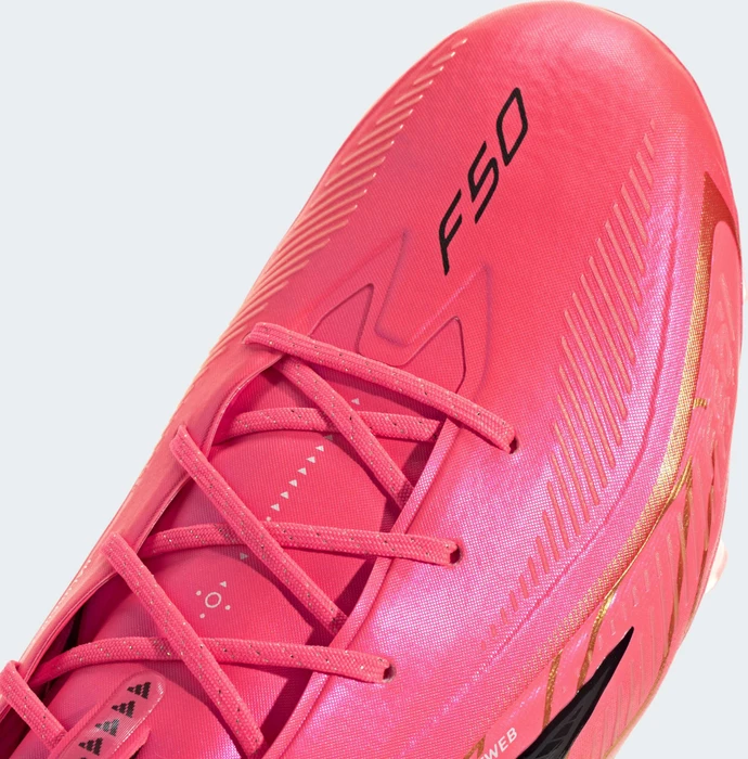 adidas F50 Hyperfast Elite FG solar turbo/core black/gold metallic