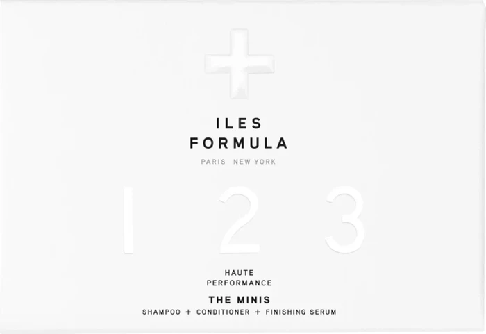 Iles Formula The Mini Signature Shampoo 50ml + Conditioner 50ml + Serum 50ml Geschenkset