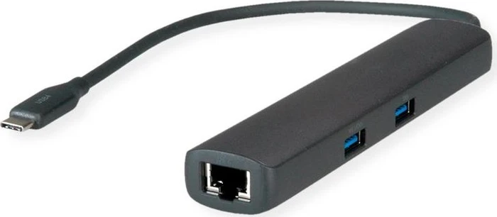 Roline / Secomp USB Typ C Docking Station 8K30 HDMI, USB-C 3.1 [Stecker]