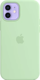 Apple Silikon Case mit MagSafe für iPhone 12/iPhone 12 Pro Pistazie