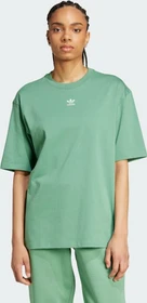 adidas Essentials Boyfriend T-Shirt kurzarm preloved green (Damen)