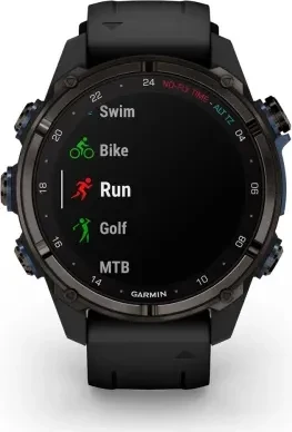 Garmin Descent Mk3i 43mm mit Silikonarmband carbon grey/black
