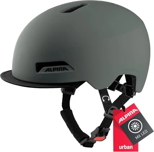 Alpina Brooklyn Helm coffe/grey matt