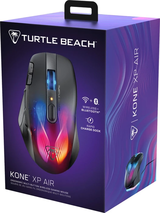 Turtle Beach Kone XP Air mit Ladestation, schwarz, USB/Bluetooth