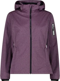 CMP Zip Hood Softshell Funktionsjacke bubblegum mel. (Damen)