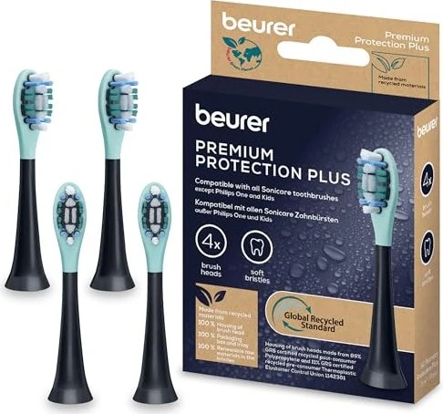 Beurer SC Premium Protection Plus Ersatzbürste, 4 Stück
