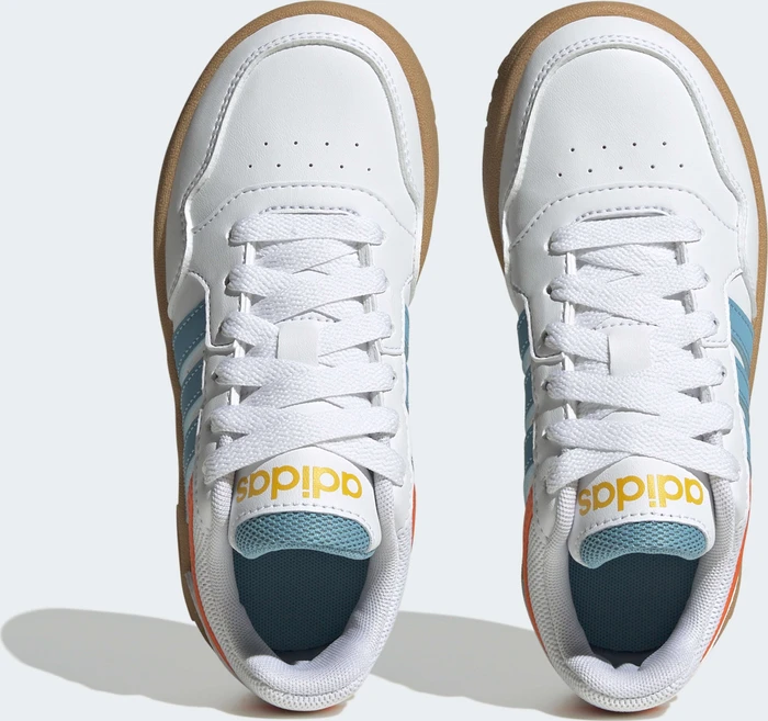 adidas Hoops 3.0 cloud white/preloved blue/bold gold (Junior)