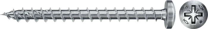 fischer PowerFast FPF II PZF BC 100 PZ2 Spanplattenschraube, 5x50mm, 100 Stück