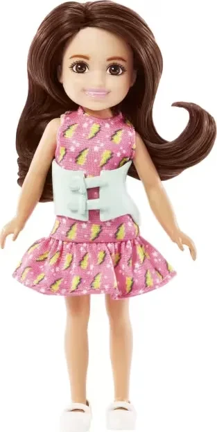 Mattel Barbie - Chelsea mit Skoliose Korsett brünett