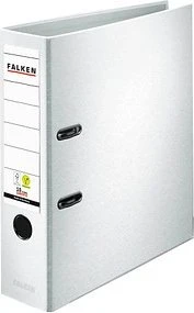 Falken Color Ordner 2-Ring PP, 80mm, A4, weiß