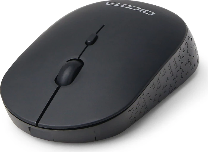 Dicota SILENT V2 Wireless Mouse schwarz, USB