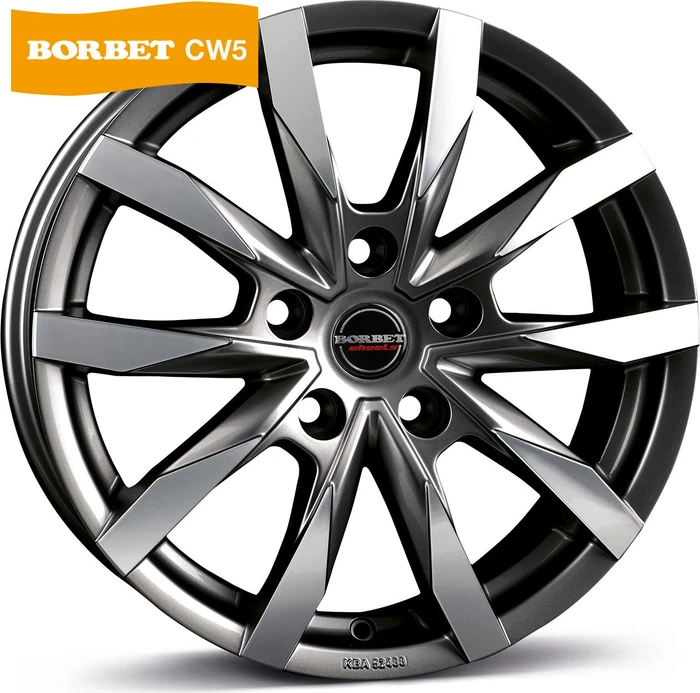 Borbet CW5 7.5x18 5/112 ET48 (verschiedene Farben)