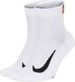 Nike Court Multiplier Max Ankle Tennissocken weiß, 2 Paare