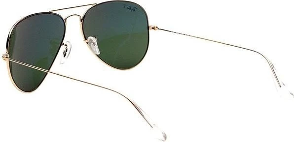 Ray-Ban RB3025 Aviator Classic 58mm gold/grün