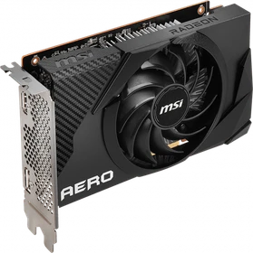 MSI Radeon RX 6400 Aero ITX 4G, 4GB GDDR6, HDMI, DP