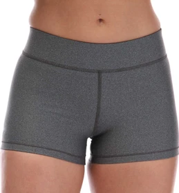 Under Armour HeatGear Armour Hose kurz charcoal light heather/black (Damen)