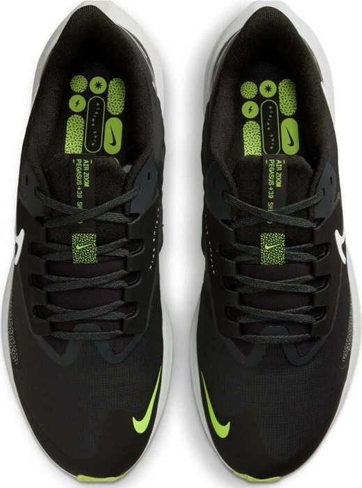 Nike Air Zoom Pegasus 39 Shield black/dark smoke grey/volt/white (Herren)