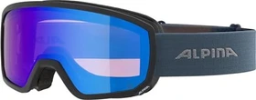 Alpina Scarabeo S Q-Lite black-dirt blue matt/mirror blue