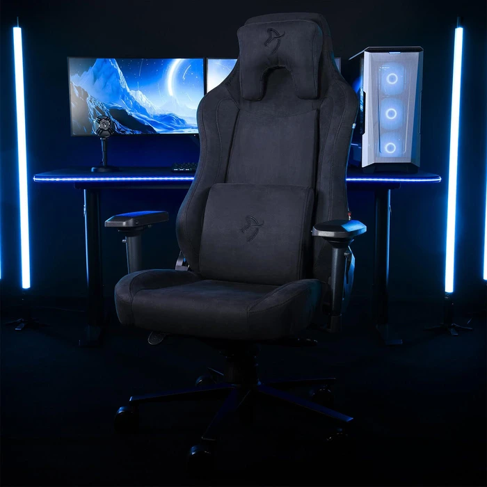 Arozzi Vernazza Supersoft Gamingstuhl, pure black