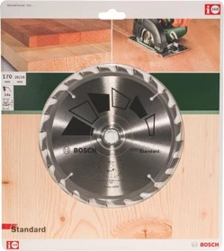 Bosch DIY Standard Kreissägeblatt 24Z, 170x2.2x20mm, 1 Stück